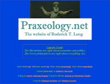 Tablet Screenshot of praxeology.net